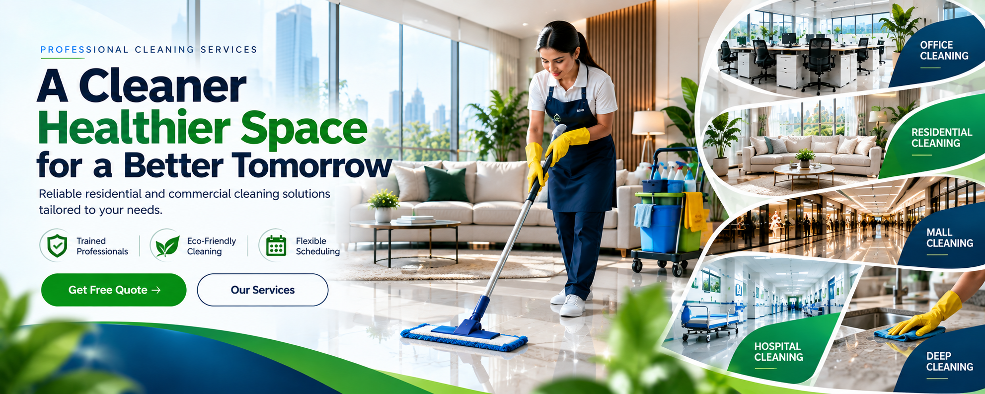UMA Deep Cleaning Service Banner 3